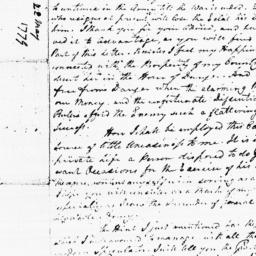 Document, 1779 May 22