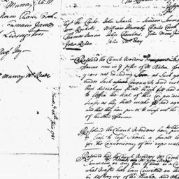Document, 1731 June 28