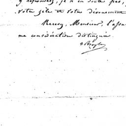 [Document, 1833 August 31]