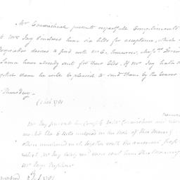 Document, 1781 February 1