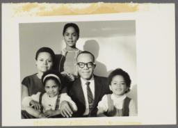 Barbara and Ulysses Kay with Their Three Children