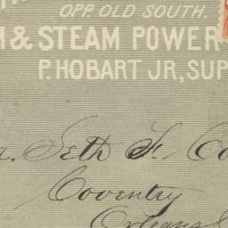 Peter Hobart, Jr.. Envelope