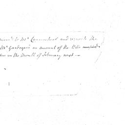 Document, 1781 January 19
