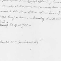 Document, 1780 April 24
