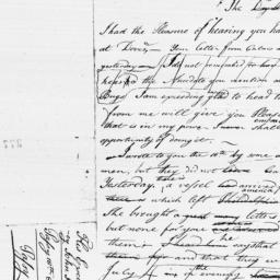 [Document, 1783 October 18]