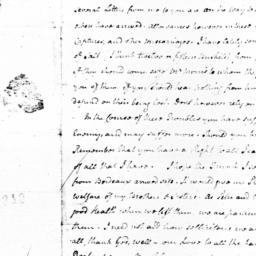 Document, 1781 January 29