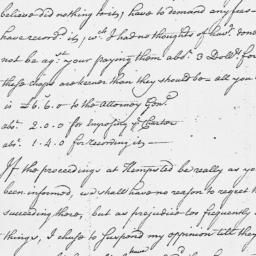Document, 1765 March 05