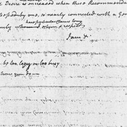 [Document, 1779 January 13]