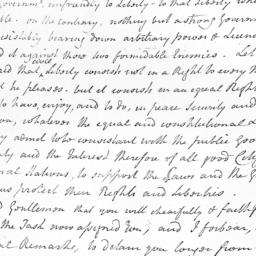 [Document, 1790 April 04]