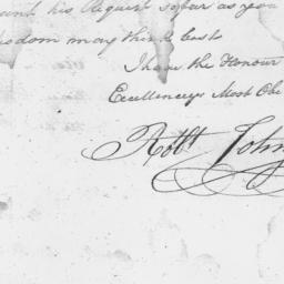 [Document, 1780 October 27]