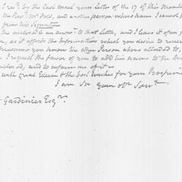 [Document, 1809 June 26]