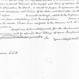 [Document, 1823 March 03]