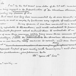 Document, 1818 June 01
