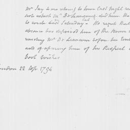 Document, 1794 September 22
