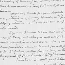 [Document, 1785 January 24]
