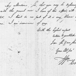 [Document, 1807 June 06]