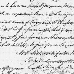 [Document, 1803 October 30]