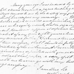 [Document, 1822 May 18]