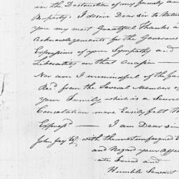 [Document, 1819 May 22]