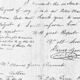 [Document, 1809 June 17]