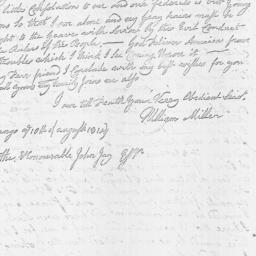 [Document, 1814 August 10]