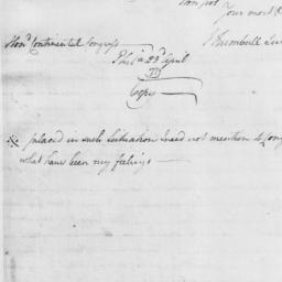 [Document, 1779 April 23]