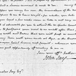 Document, 1798 August 17