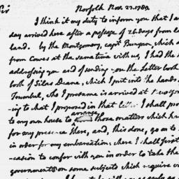 Document, 1789 November 23