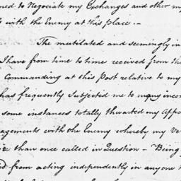 Document, 1779 January 03