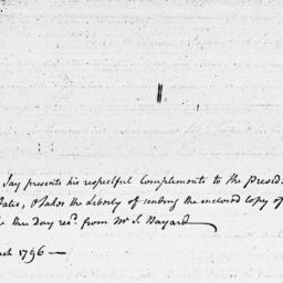 Document, 1796 March 25