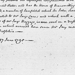 [Document, 1795 June 27]