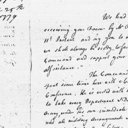 Document, 1779 February 20