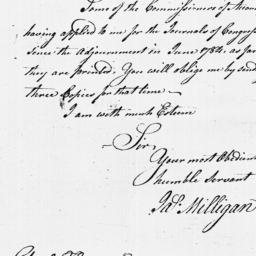 Document, 1786 February 01
