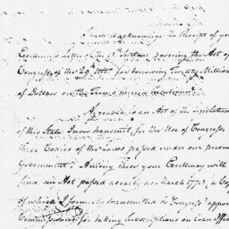 Document, 1779 July 25