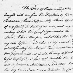 Document, 1779 January 13