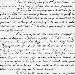 Document, 1779 March 25
