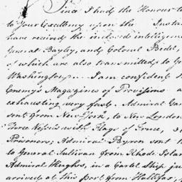 Document, 1779 January 29