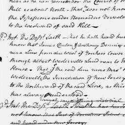 Document, 1769 August 26