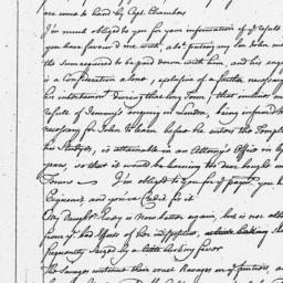 Document, 1763 December 20