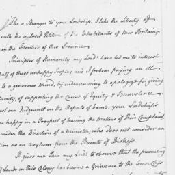 Document, 1773 March 25