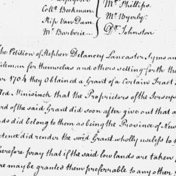 Document, 1719 August 20