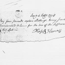 Document, 1778 February 04