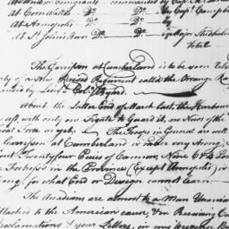 Document, 1779 May 18