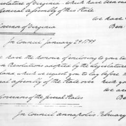Document, 1799 January 29