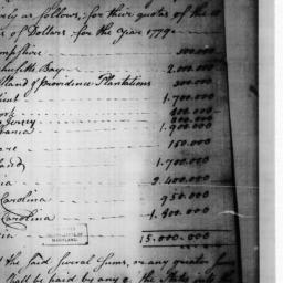 Document, 1779 January 10