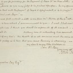 Document, 1823 February 03