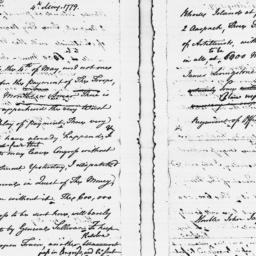 Document, 1779 May 04