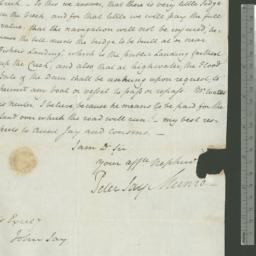 [Document, 1799 January 20]