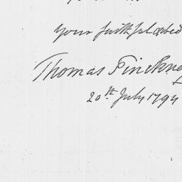 [Document, 1794 July 20]