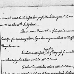 [Document, 1786 October 12]